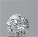Natural Diamond 1.20 Carats, Round with Very Good Cut, G Color, I1 Clarity and Certified by GIA