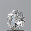 Natural Diamond 1.01 Carats, Round with Excellent Cut, G Color, SI2 Clarity and Certified by GIA