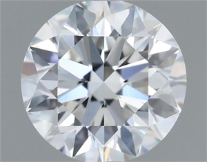 Picture of Natural Diamond 0.90 Carats, Round with Excellent Cut, F Color, VS2 Clarity and Certified by GIA