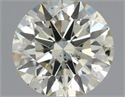Diamante Natural 0.63 quilates, Redondo , Color L, claridad SI2 y certificado IGI