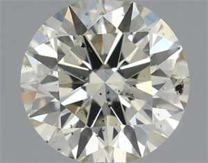 Foto Diamante Natural 0.63 quilates, Redondo , Color L, claridad SI2 y certificado IGI de