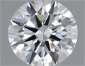 Natural Diamond 0.40 Carats, Round with Excellent Cut, H Color, VS1 Clarity and Certified by GIA