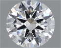 Natural Diamond 0.50 Carats, Round with Excellent Cut, E Color, SI1 Clarity and Certified by GIA