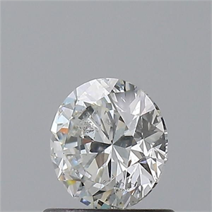 Picture of Natural Diamond 0.70 Carats, Round with Very Good Cut, H Color, SI2 Clarity and Certified by GIA