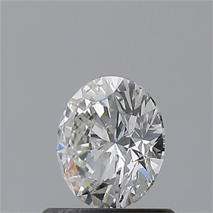 Picture of Natural Diamond 0.70 Carats, Round with Excellent Cut, H Color, SI2 Clarity and Certified by GIA