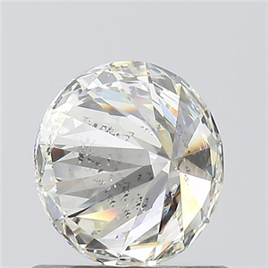 Picture of Natural Diamond 0.70 Carats, Round with Excellent Cut, J Color, SI1 Clarity and Certified by GIA
