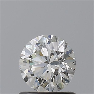 Picture of Natural Diamond 0.71 Carats, Round with Excellent Cut, H Color, I1 Clarity and Certified by GIA
