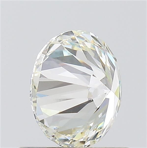 Picture of Natural Diamond 0.70 Carats, Round with Excellent Cut, I Color, VS2 Clarity and Certified by GIA