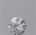 Diamante Natural 0.53 quilates, Redondo , Color H, claridad SI2 y certificado GIA
