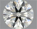 Natural Diamond 0.73 Carats, Round with Excellent Cut, J Color, VS1 Clarity and Certified by IGI