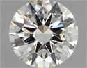 Natural Diamond 0.90 Carats, Round with Very Good Cut, I Color, VVS1 Clarity and Certified by IGI