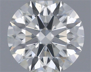 Foto Diamante Natural 0.40 quilates, Redondo , Color K, claridad SI1 y certificado GIA de