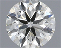 Natural Diamond 0.40 Carats, Round with Excellent Cut, I Color, VVS2 Clarity and Certified by IGI