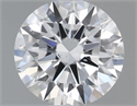 Diamante Natural 0.42 quilates, Redondo , Color F, claridad SI1 y certificado GIA