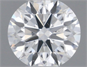 Natural Diamond 0.42 Carats, Round with Excellent Cut, H Color, SI1 Clarity and Certified by GIA