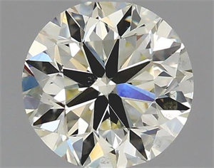 Picture of Natural Diamond 0.70 Carats, Round with Very Good Cut, M Color, VS2 Clarity and Certified by GIA