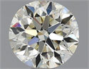 Natural Diamond 0.70 Carats, Round with Very Good Cut, M Color, VVS2 Clarity and Certified by GIA