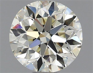 Picture of Natural Diamond 0.70 Carats, Round with Very Good Cut, M Color, VVS2 Clarity and Certified by GIA