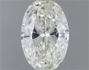 Picture of Natural Diamond 0.48 Carats, Oval with  Cut, K Color, SI1 Clarity and Certified by GIA