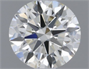 Diamante Natural 0.40 quilates, Redondo , Color L, claridad VVS2 y certificado GIA