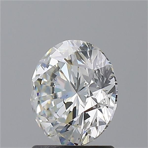Picture of Natural Diamond 1.52 Carats, Round with Excellent Cut, G Color, SI1 Clarity and Certified by GIA