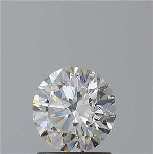 Picture of Natural Diamond 1.00 Carats, Round with Excellent Cut, H Color, VS2 Clarity and Certified by GIA
