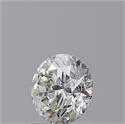 Natural Diamond 1.01 Carats, Round with Very Good Cut, H Color, I1 Clarity and Certified by GIA