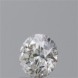 Picture of Natural Diamond 1.01 Carats, Round with Very Good Cut, H Color, I1 Clarity and Certified by GIA
