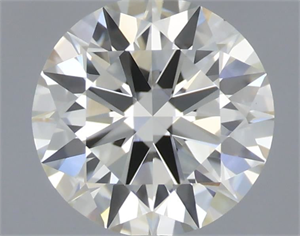 Picture of Natural Diamond 0.70 Carats, Round with Excellent Cut, J Color, VVS2 Clarity and Certified by IGI
