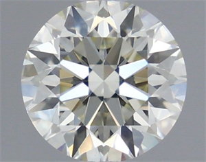Picture of Natural Diamond 0.71 Carats, Round with Excellent Cut, J Color, VVS2 Clarity and Certified by IGI