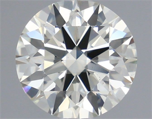 Picture of Natural Diamond 0.82 Carats, Round with Excellent Cut, K Color, VS1 Clarity and Certified by IGI