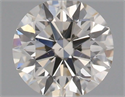 Natural Diamond 0.50 Carats, Round with Excellent Cut, M Color, VS2 Clarity and Certified by GIA