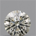 Natural Diamond 0.42 Carats, Round with Excellent Cut, L Color, VVS2 Clarity and Certified by GIA