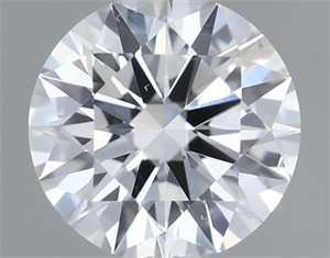 Picture of Natural Diamond 0.50 Carats, Round with Excellent Cut, G Color, SI2 Clarity and Certified by IGI