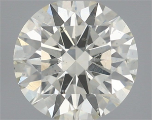 Picture of Natural Diamond 0.80 Carats, Round with Excellent Cut, L Color, SI1 Clarity and Certified by IGI