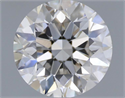 Diamante Natural 1.00 quilates, Redondo , Color J, claridad VS1 y certificado GIA