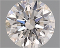 Natural Diamond 0.40 Carats, Round with Excellent Cut, G Color, VVS2 Clarity and Certified by GIA