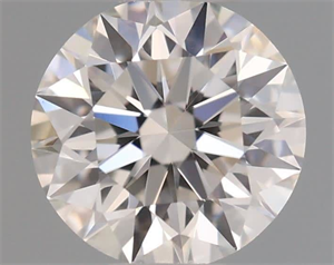 Picture of Natural Diamond 0.40 Carats, Round with Excellent Cut, G Color, VVS2 Clarity and Certified by GIA