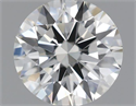 Diamante Natural 0.40 quilates, Redondo , Color K, claridad IF y certificado GIA