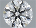 Natural Diamond 0.72 Carats, Round with Very Good Cut, G Color, VVS2 Clarity and Certified by IGI