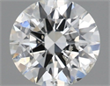 Natural Diamond 0.50 Carats, Round with Excellent Cut, I Color, SI2 Clarity and Certified by IGI