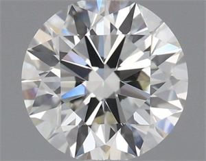 Picture of Natural Diamond 0.70 Carats, Round with Excellent Cut, H Color, IF Clarity and Certified by IGI