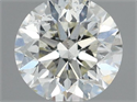 Natural Diamond 0.50 Carats, Round with Very Good Cut, I Color, SI2 Clarity and Certified by IGI