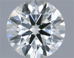 Picture of Natural Diamond 0.43 Carats, Round with Excellent Cut, G Color, SI1 Clarity and Certified by IGI