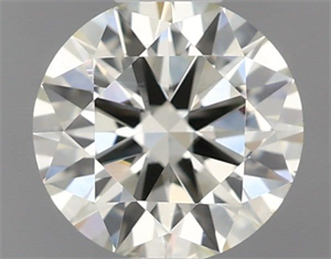 Picture of Natural Diamond 0.70 Carats, Round with Excellent Cut, K Color, VS1 Clarity and Certified by IGI