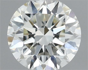 Foto Diamante Natural 0.41 quilates, Redondo , Color I, claridad VVS2 y certificado IGI de