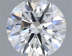 Foto Diamante Natural 0.42 quilates, Redondo , Color G, claridad SI2 y certificado IGI de