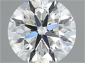Natural Diamond 0.40 Carats, Round with Very Good Cut, G Color, SI2 Clarity and Certified by IGI