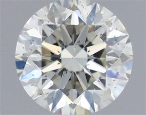 Foto Diamante Natural 0.80 quilates, Redondo , Color J, claridad SI2 y certificado IGI de