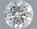 Natural Diamond 0.90 Carats, Round with Excellent Cut, I Color, SI2 Clarity and Certified by IGI